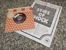 MICHAEL JACKSON & MICK JAGGER *STATE OF SHOCK* 7'' CBS PROMO WITH PRESS RELEASE