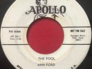 ANN FORD   CAN'T YA TELL / THE FOOL (1959) R&B ROCKER JIVER 45 PROMO APOLLO