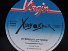 XRAY SPEX Oh Bondage Up Yours  VIRGIN 12