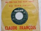 sp claude francois ali baba twist promo jukebox philips 37550