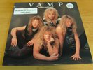 VAMP LP THE RICH DON'T ROCK Atlantic 1989 + HYPE INNER PROMO STAMP HAIR METAL