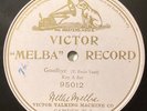 Nellie Melba – 78 rpm Victor Mauve 95012: TOSTI Good Bye; V+ cond