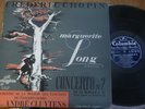 MARGUERITE LONG - CLUYTENS / CHOPIN concerto no 2 / COLUMBIA FCX 193