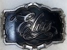 ELVIS PRESLEY 1981 RCA GUITAR MAN PROMO BUCKLE BY (FELTON JARVIS)  New