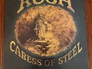 RUSH  Caress Of Steel LP EX Original 1975 Mercury SRM-1-1046 Gatefold-Tstd VG +