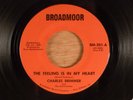 Charles Brimmer The Feeling Is In My Heart/Mr. Teardrops RARE  Crossover Soul