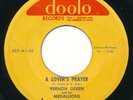 VERNON GREEN & MEDALLIONS - Lover's Prayer - DOOTO - R&B Popcorn 45