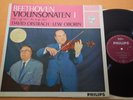 Oistrakh Oborin Beethoven Violin Sontas Nos. 1 & 8 Dutch Philips Mono A 02269 L