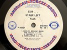 RUSH Exit...Stage Left  1981 AFRTS DJ PROMO LP Armed Forces Radio