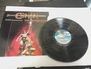 CONAN THE BARBARIAN ... Soundtrack . Vinyl LP record . Promo  NICE