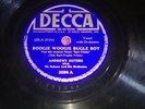 Andrew sisters boogie woogie bugle boy vinyl record/ B side bounce with me brote