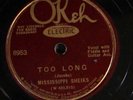 Mississippi Sheiks OKEH 8953 V+ 
