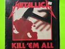 Metallica Kill 'Em All Original 1983 Megaforce First Pressing OG Shrink Wrap