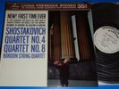 Borodin Quartet SHOSTAKOVICH String Quartets No.4 & 8 - Mercury SR 90309 Promo