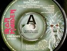 IRON MAIDEN -Sanctuary- Very Rare Original DJ Promo 7” (Vinyl Record)