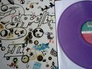 Led Zeppelin III Purple Vinyl Mint Condition Repress Israel Atlantic Records