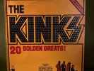 THE KINKS- 20 Golden Greats LP Vinyl PYE, UK  Press, 1978, greatest hits, VG++