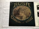 RUSH. caress of steel. LP. PRICE 20, vinyl, album, prog rock, hard rock, uk