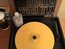 THE MARS VOLTA Tremulant EP Yellow Color Vinyl NM Lyric Sheet Insert VPI Cleaned