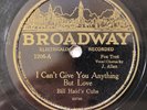 Bill Haid's Cubs I Can't Give You Anything But Love Crazy Rhythm Broadway 78 RPM