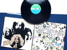 ORIGINAL 1970 BLUE GREEN LABEL WHEEL COVER LED ZEPPELIN III THREE VINYL LP RARE