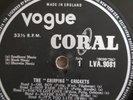The Crickets,Vogue Coral,Chirping Crickets,N.Mint/EX,1958,Rockabilly,Buddy Holly