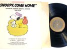 Snoopy Come Home Soundtrack Lp The Peanuts Charles M Schulz Charlie Brown Vg+