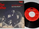 THE WHO WON'T GET FOOLED AGAIN \ DON'T KNOW MYSELF 45 GIRI 1971