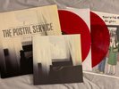 THE POSTAL SERVICE Give Up 2xLP 1st Press Red Vinyl Booklet & Insert death cab
