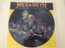  Megadeth - Rust In Peace Vinyl. 1990 Rare Capitol Original Picture Disc NM/NM