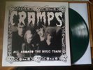 THE CRAMPS - All Aboard The Drug Train LP GREEN Vinyl
