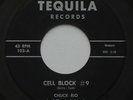 R&B Latin Rocker CHUCK RIO & THE INDIVIDUALS Cell Block #9  TEQUILA 45 HEAR