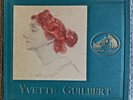 Yvette GUILBERT  RARE ALBUM de six 78 tours GRAMOPHONE K 7063 à K 7068