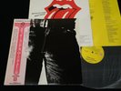 THE ROLLING STONES - STICKY FINGERS - JAPAN VINYL LP OBI ZIPPER COVER P-10131S