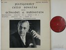 PIATIGORSKY BEETHOVEN & BRAHMS CELLO SONATAS RECITAL RECORDS ED.1 RR 406 NM