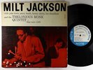 Milt Jackson - With Thelonious Monk Quintet LP - Blue Note Mono DG RVG Ear LEX