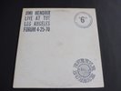 Jimi Hendrix - Live At The Los Angeles Forum 4-25-70 USA Double LP RUBBER DUBBER