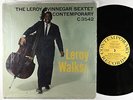 Leroy Vinnegar Sextet - Leroy Walks  LP - Contemporary - C3542 Mono DG VG+