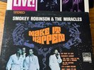 RARE LP VINYL ALBUMS: Smokey Robinson and the Miracles LIVE, Make It Happen (FH)