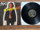 AC/DC Powerage Vinyl LP Record Aussie OZ Albert Productions Black Label