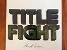 Title Fight Floral Green - Green Vinyl, Gatefold, Slide-In - out of /2350