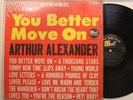 Arthur Alexander Lp You Better Move On On Dot - Vg+ To Vg++ (in shrink)