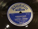 LIGHTNIN' HOPKINS-ALADDIN 3035-MORNING BLUES/HAVE TO LET YOU GO-TEXAS BLUES 78 E