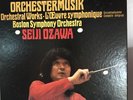 SEIJI OZAWA Ravel Orchestral Works 4 LPs box set W Book Excellent Condition