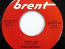 EDDIE QUINTEROS 45 Lindy Lou /Slow Down Sandy on Brent oldies rockabilly Mc 1426