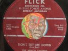 HEAR Minor Chords 45 Don't Let Me Down / I'm Falling In Love FLICK doo wop R&B