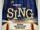 Sing: Original Motion Picture Soundtrack LP 2017 Universal Record Vinyl EUC