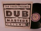 80s Dub Roots Reggae JAH SHAKA / VARIOUS dub masters vol 1 1989 UK Vinyl LP Ex