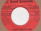 Group feat Cecil Washington I Dont Like To Lose Soul Sounds gold vinyl Soul Nort