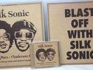 An Evening With Silk Sonic Bruno Mars Anderson Paak USED Vinyl LP AND NEW CD
